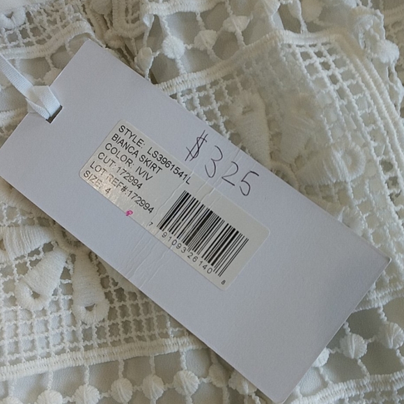 NWT Elizabeth and James Ivory Bianca Skirt - Picture 4 of 16